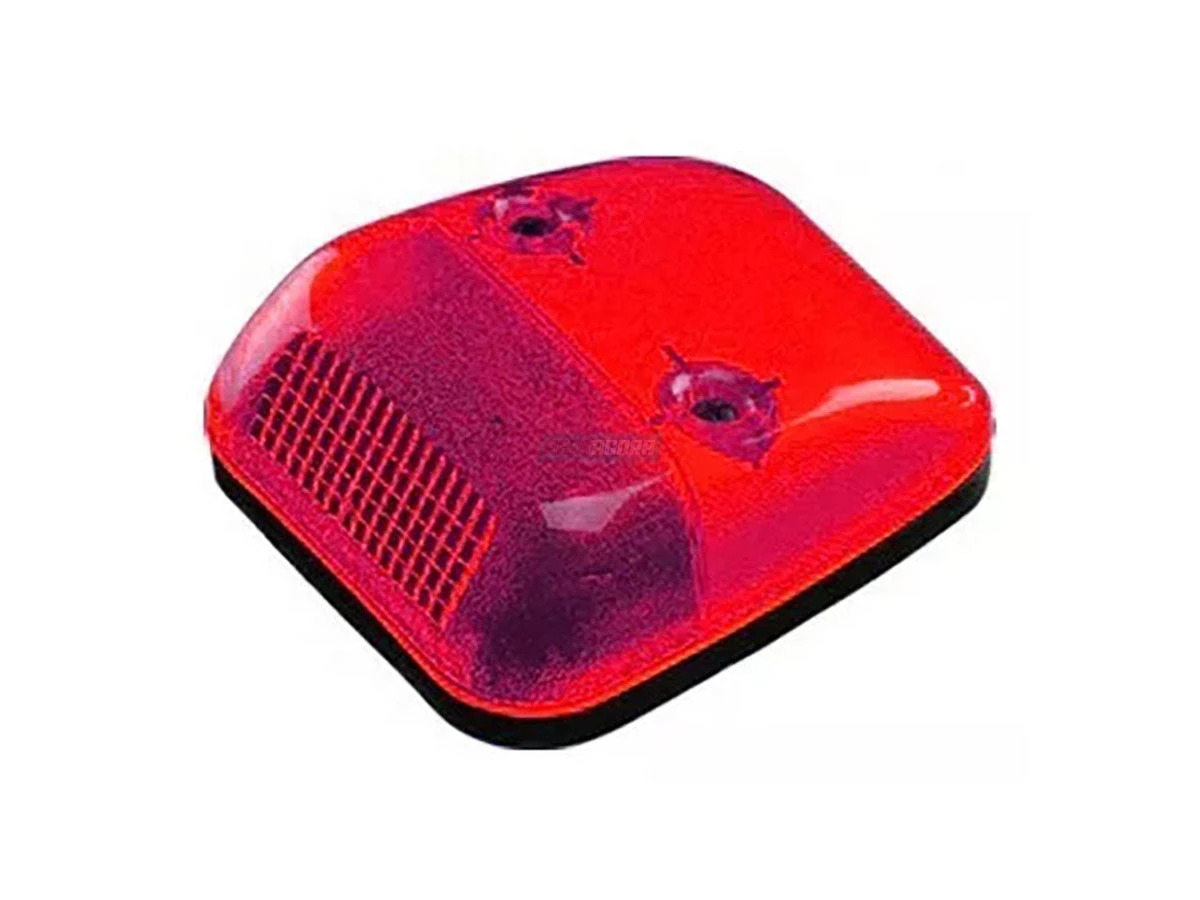 LANTERNA DEMIL. LATERAL TETO VERMELHA (ML1955)