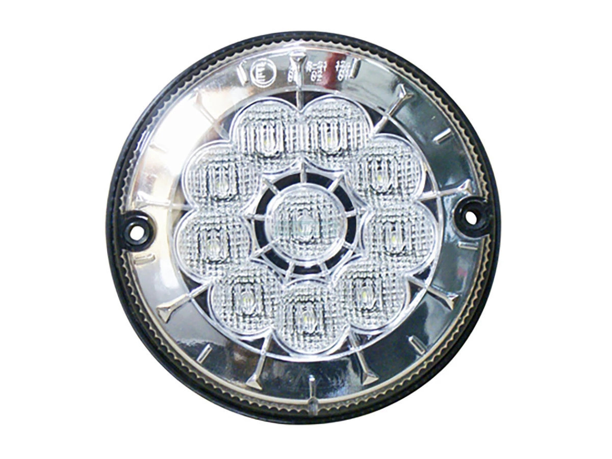 LANTERNA RE CRISTAL 10 LED 12V 125MM ONIBUS CARROCERIA CAIO / INDUSCAR / COMIL /