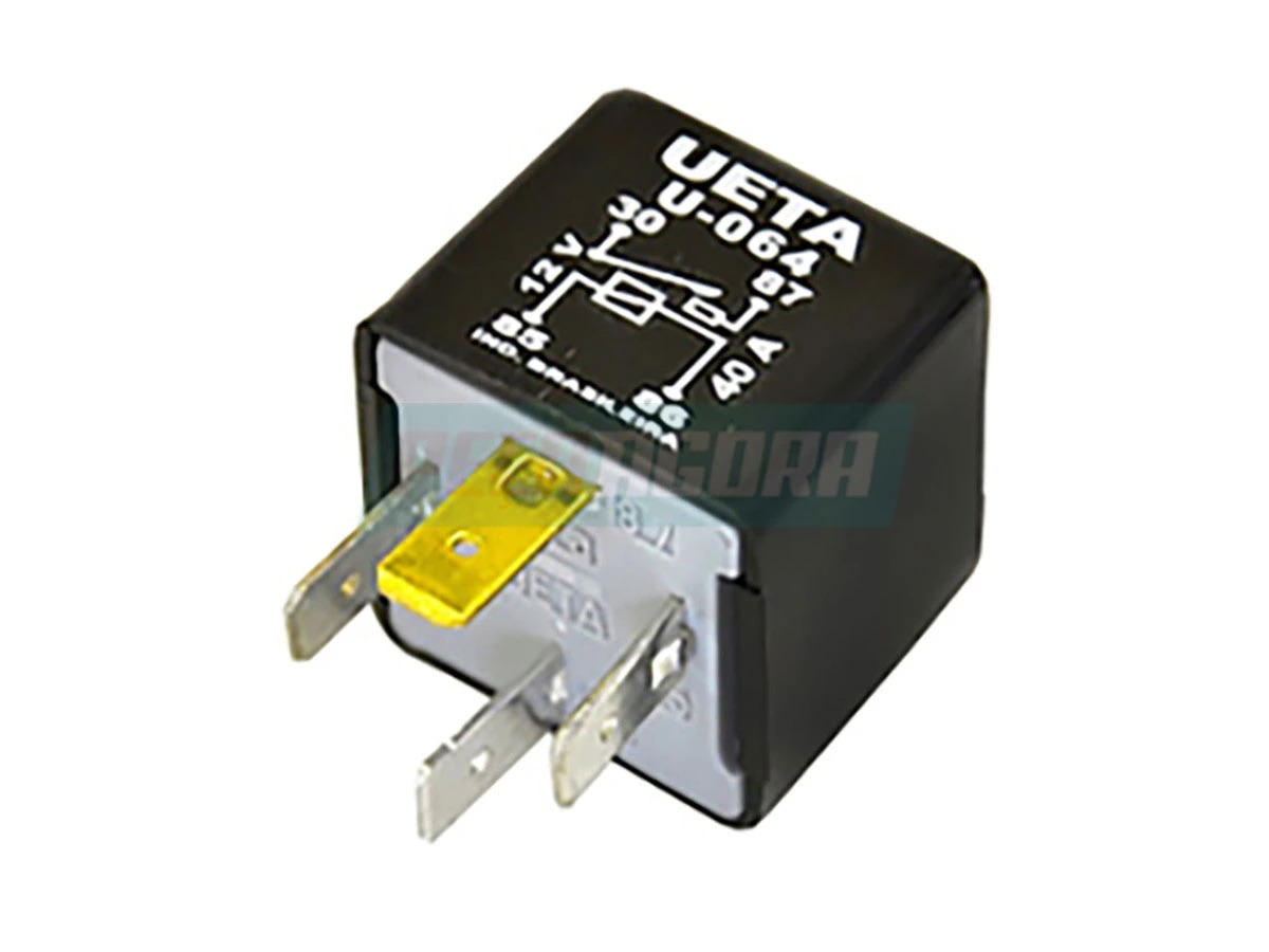 RELE AUXILIAR 12V 40A 4TERM (T00941589.)