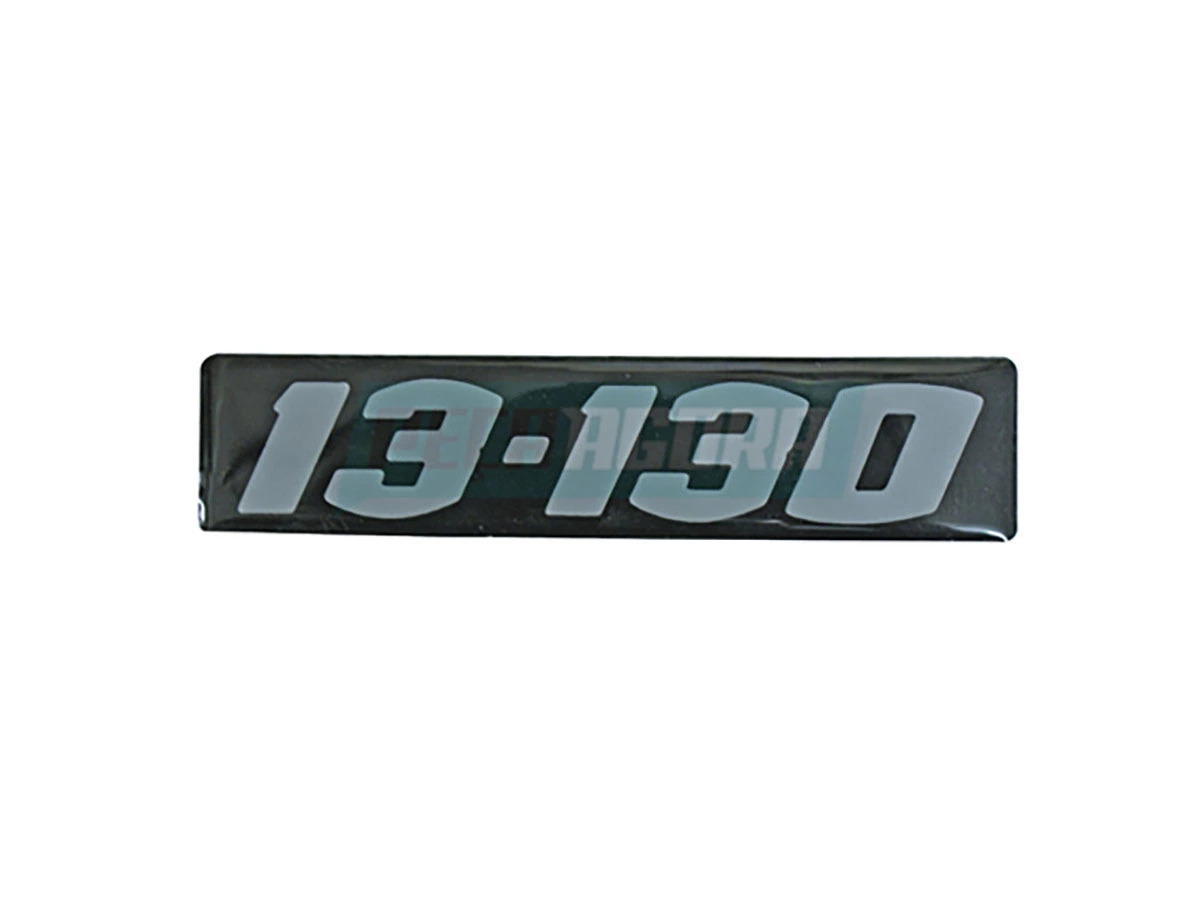 EMBLEMA LATERAL 13-130 VW 13130 SERIE PRATA ANTIGA (T13853687-PTO1678U)