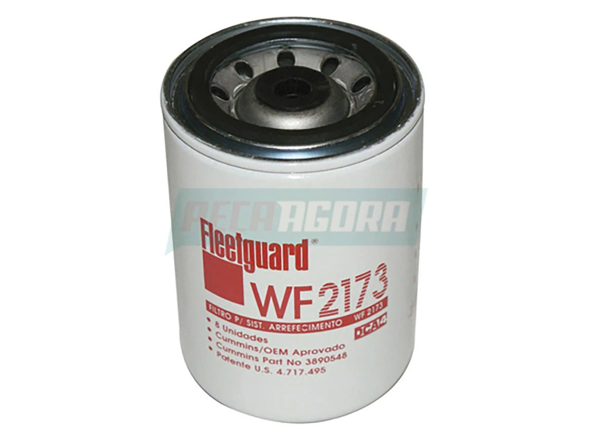 FILTRO AGUA - 5 PASTILHAS TRATORES MASSEY ESCAVADEIRAS KOMATSU - CASE EMPILHADEI