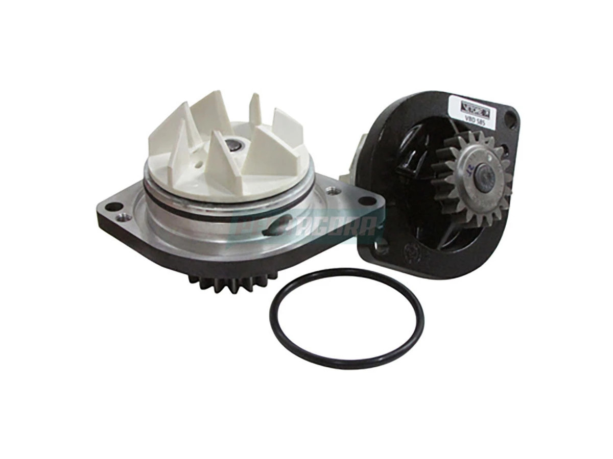 BOMBA AGUA MWM X12 VW 8150 9150 14180 15180 ONIBUS 9160 17210 17260 VOLVO VM17 V