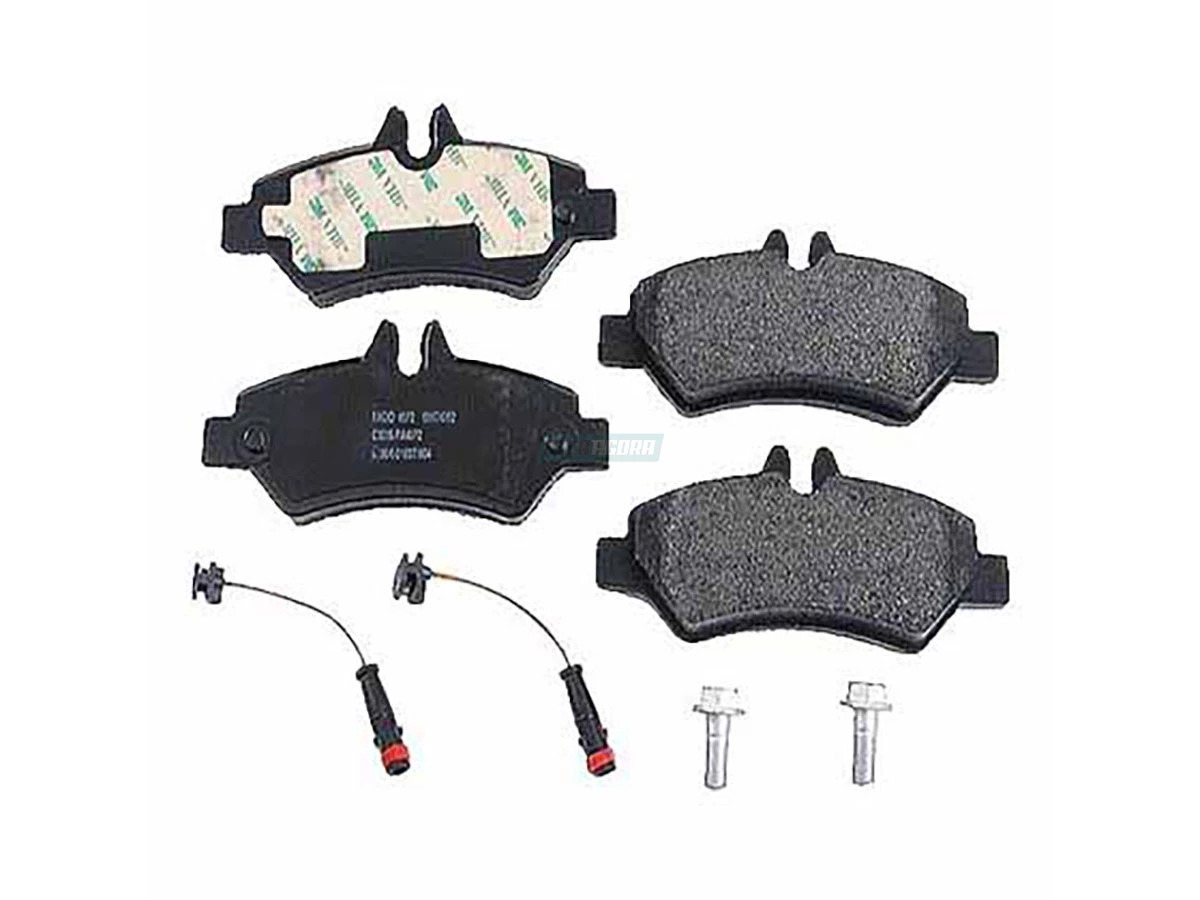 PASTILHA FREIO TRASEIRO MB SPRINTER 311 2012... SPRINTER 415 2012... NOVA SPRINT