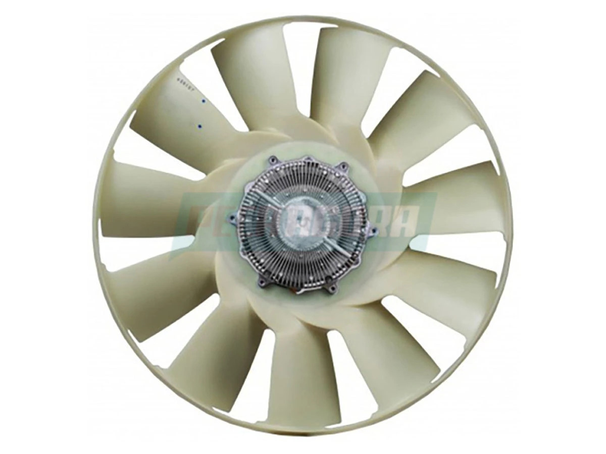 HELICE RADIADOR COMPLETA COM VISCOSA 732B VITRONIC 11PAS 700MM COM ARCO VW CONST