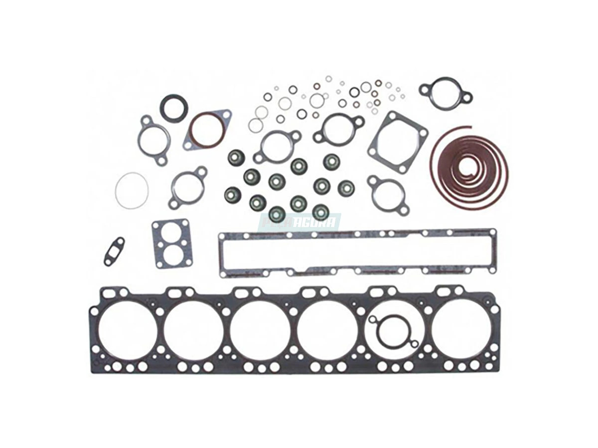 JOGO JUNTAS SUPERIOR MOTOR CUMMINS 6CTAA 8.3 COM RETENTOR VALVULAS FORD CARGO 23