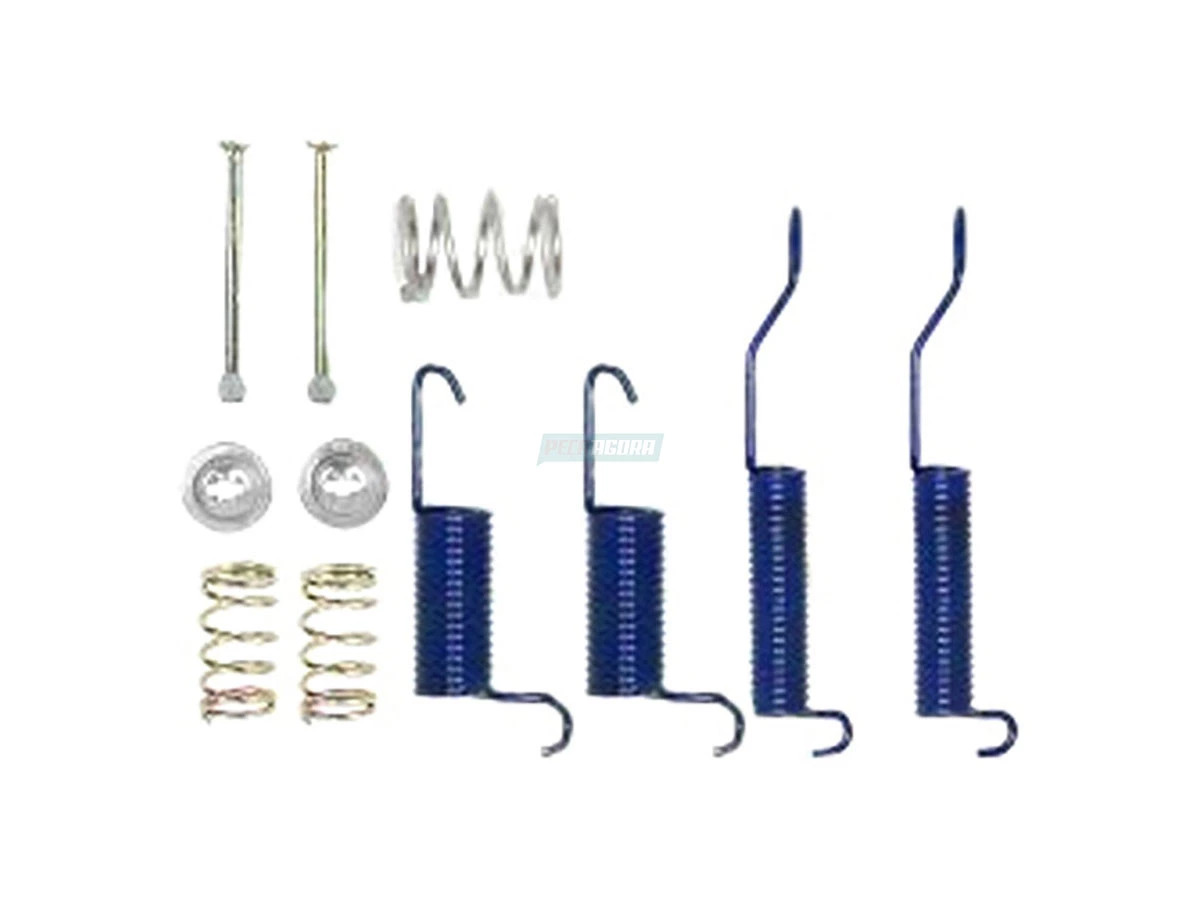 JOGO MOLA SAPATA FREIO TRASEIRO COMPLETO FORD F350 / F4000 (BC7A2A094B)