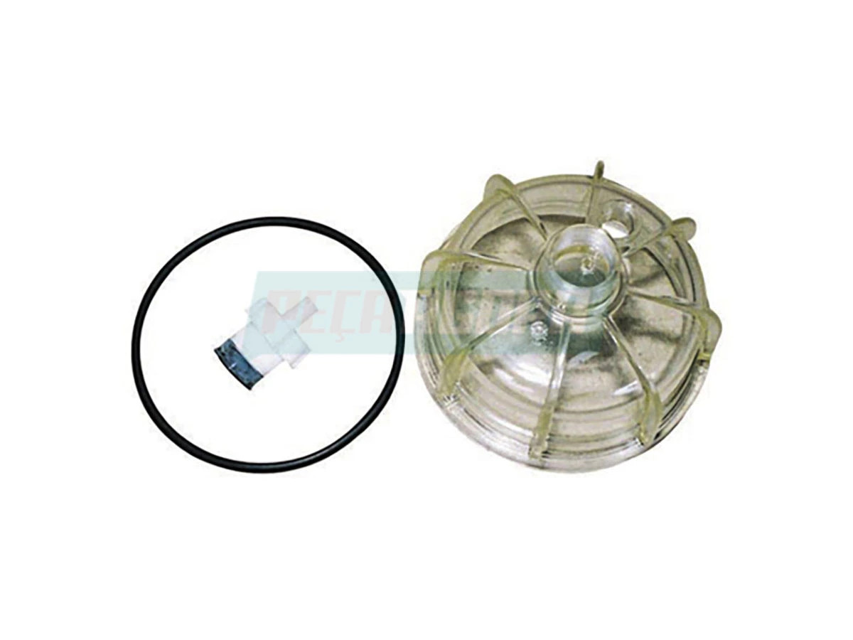 COPO FILTRO COMBUSTIVEL COM FURO SENSOR 400ML 600ML FURO PARA SENSOR MB 1938 263