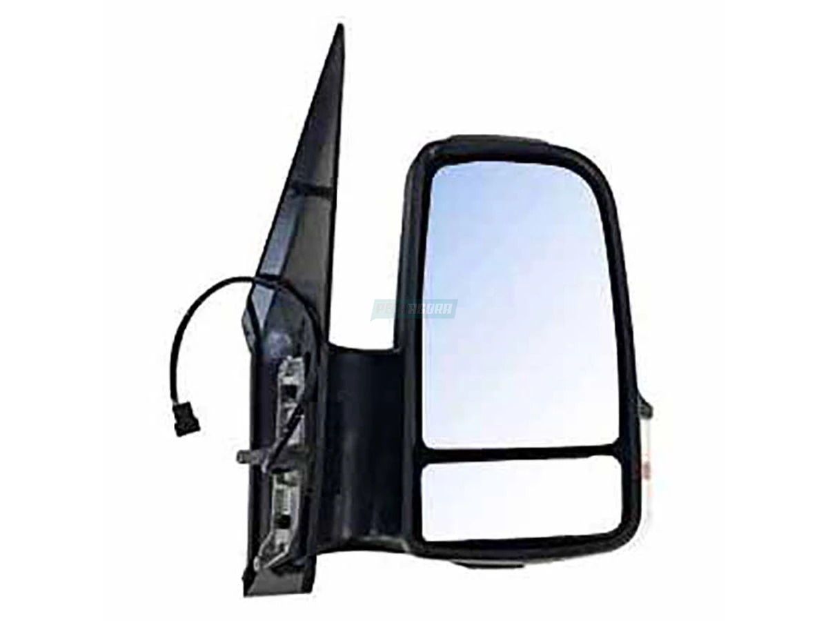 RETROVISOR LE COMPLETO BRACO CURTO MANUAL MB SPRINTER 415 515 ANO 2013... (90681