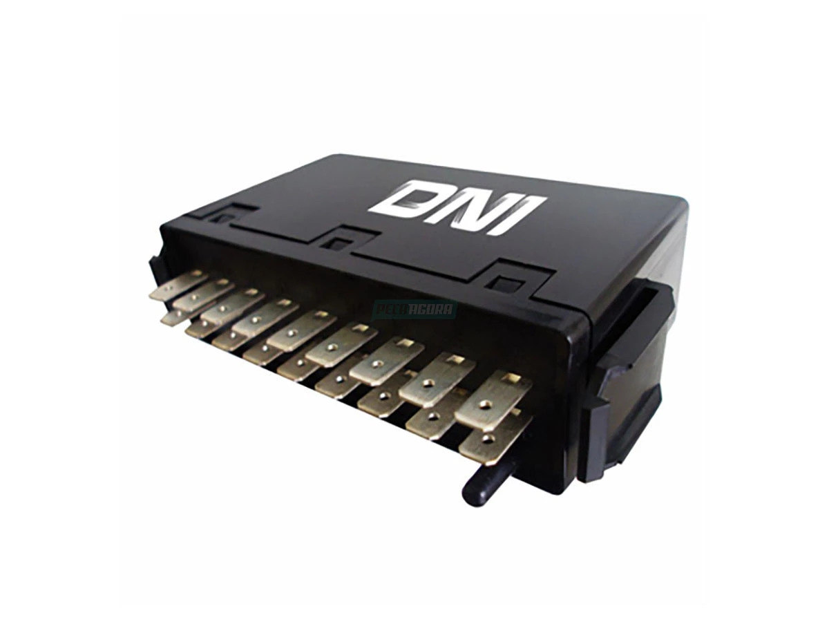 RELE PISCA 24V MB AXOR ATEGO 2003... 18 TERMINAIS COM SUPORTE COMANDO DO PISCA E