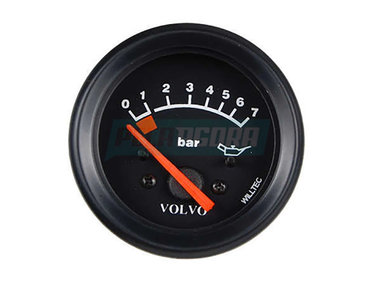INDICADOR PRESSAO OLEO 24V 0-7 BAR VOLVO NL ANO 1993 A 1997 (8123664.-W21.067P)