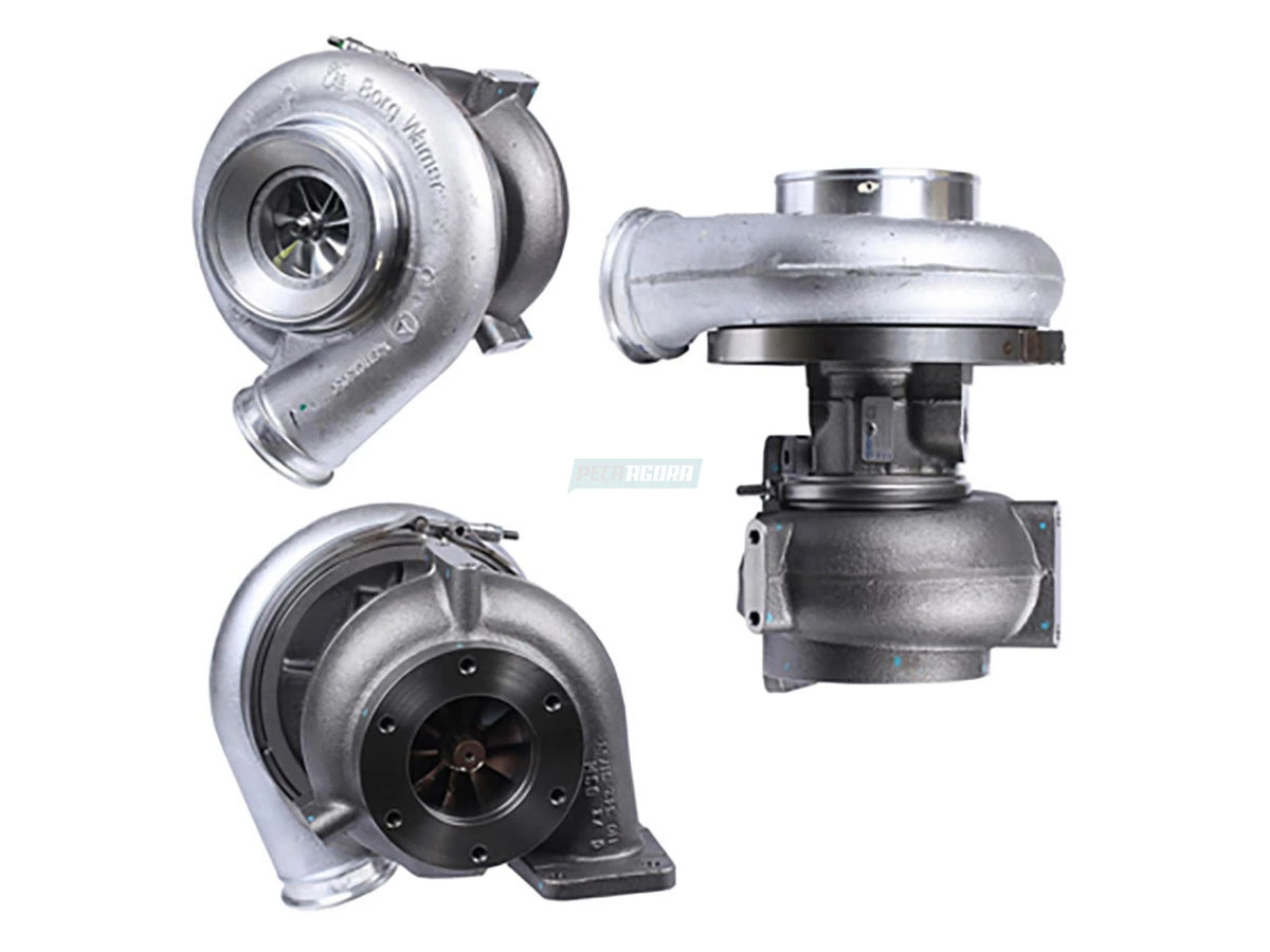 TURBO REMAN S410 ALUMINIO FRESADO MOTOR OM457 LA MB OM457LA EURO III AXOR 2035S 