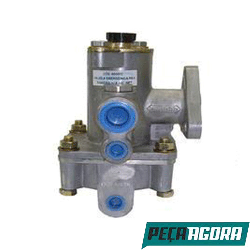 VALVULA RELE RE4 1/2X1/4 NPT/3 SAIDAS CARRETA ANTIGA (950100B)