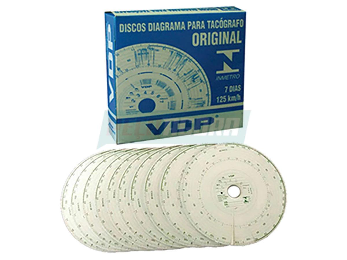 DISCO TACOGRAFO SEMANAL 125KM (T00957040-VDP)