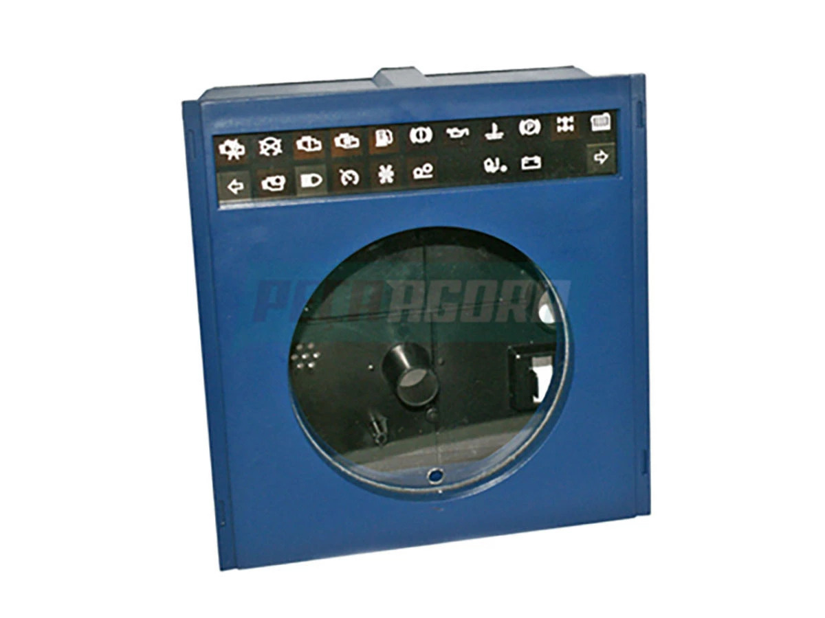 CARCACA MOLDURA VELOCIMETRO AZUL VW TODOS 2000 EM DIANTE PARTE FRONTAL AZUL PART