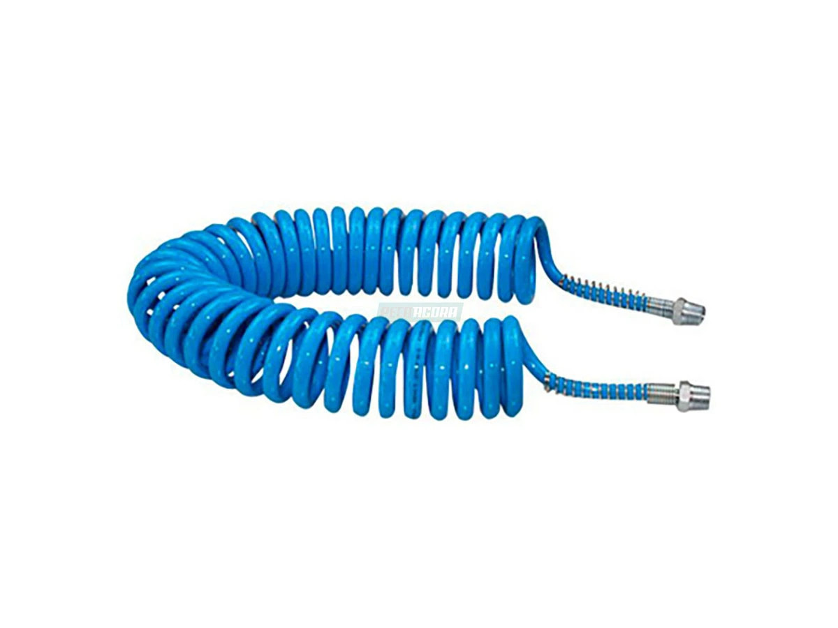 MANGUEIRA ESPIRAL 4,5M AZUL FEMEA 11/16 POL 20 FIOS UNIVERSAL (PPC651AZ)