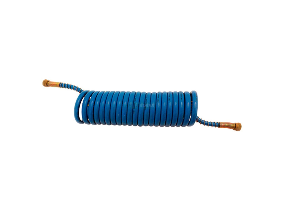MANGUEIRA ESPIRAL AZUL 6,5 M FEMEA 11/16 20 FIOS LIGACAO CAVALO CARRETA (PPC655A