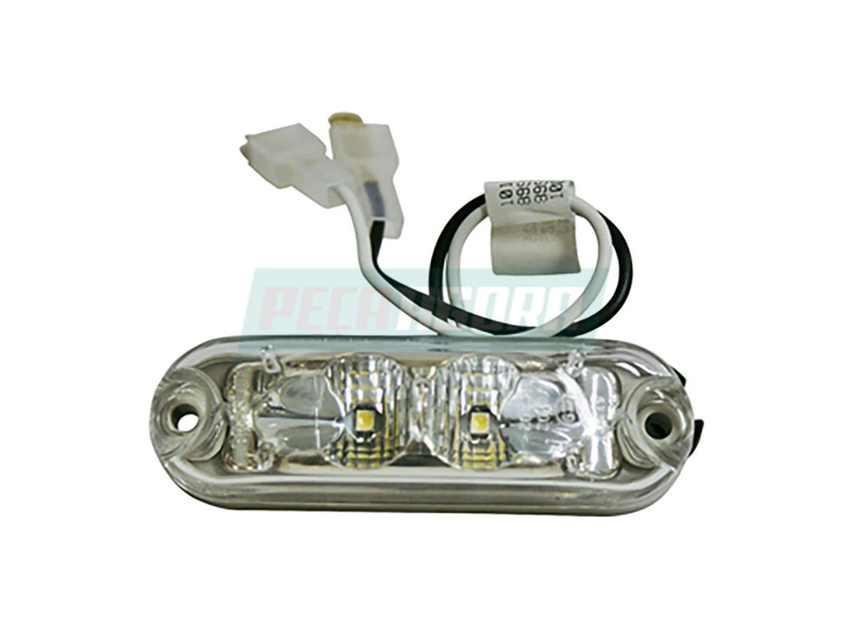 LANTERNA LIMITADOR AGRALE PLACA LED COM FIO CRISTAL BIVOLT (101000008)