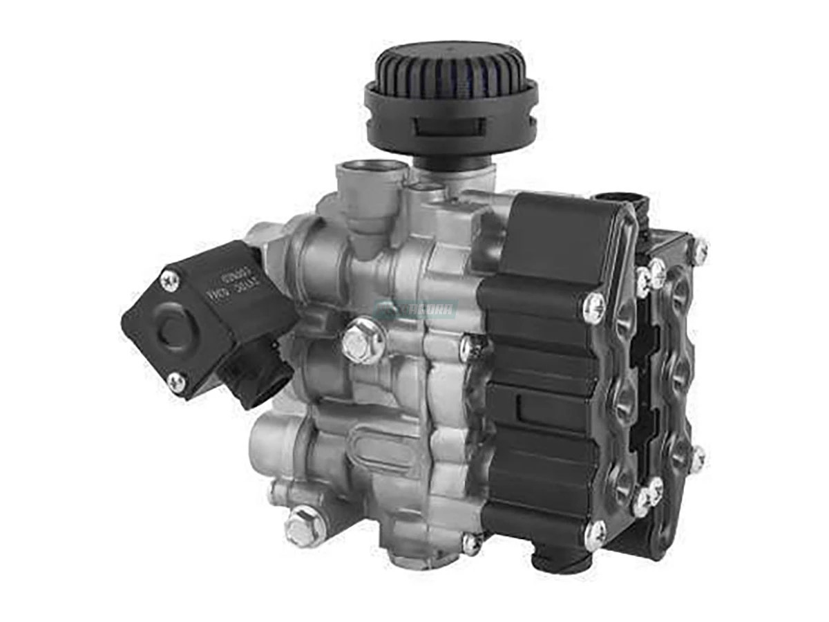 VALVULA SOLENOIDE ECAS DUPLA TRASEIRA 24V MB O500R / OH1421L PARA SCANIA P94 VW 