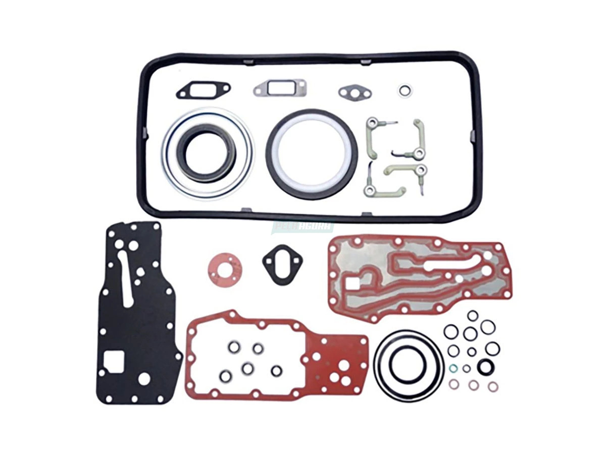 JOGO JUNTAS INFERIOR MOTOR CUMMINS ISBE 4.5 EURO V FORD CARGO 816 1119 1317 1717