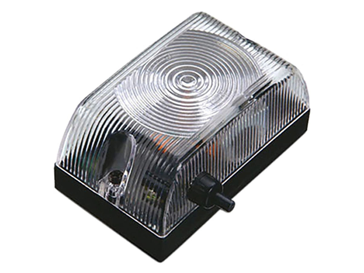 LANTERNA COM CHAVE LIGA-DESLIGA CRISTAL LARGURA 95 ALTURA 58 PROFUNDIDADE 46 UNI