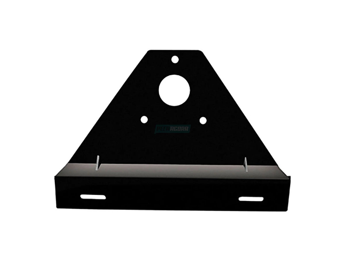 SUPORTE PLACA TRASEIRA PRETO PLASTICO VW 790S 7110S 7100 7110 7120 8120 8150 814