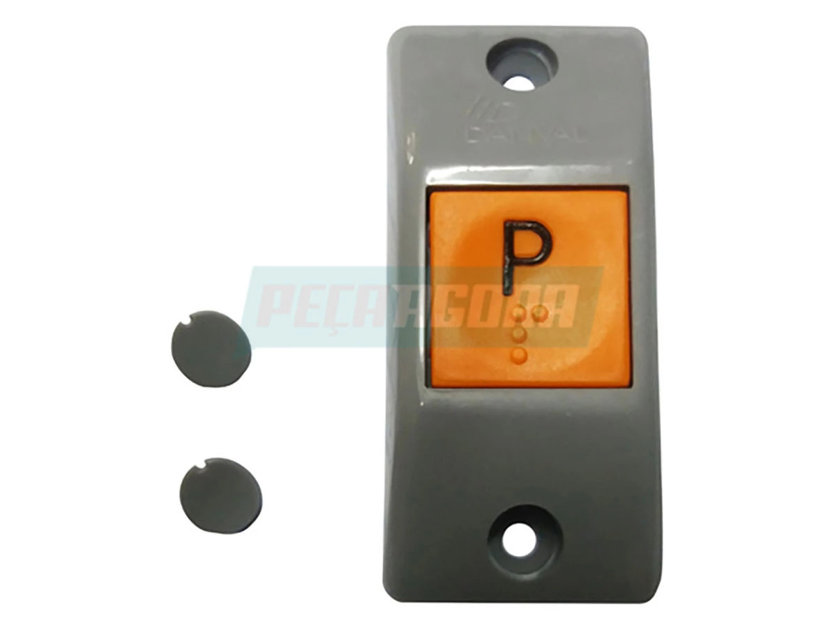 BOTAO DE PARADA CADEIRANTE VERTICAL PLANO CINZA CLARO IBRAVA CAIO MASCARELLO (10