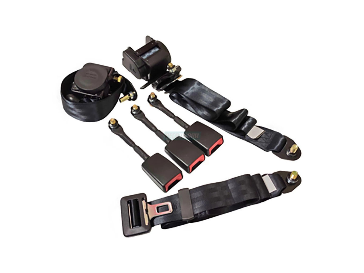 JOGO CINTO SEGURANCA 3 PONTOS MB ATEGO AXOR ATRON - MOTORISTA E PASSAGEIRO (CO01