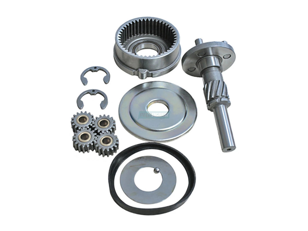 CONJUNTO REDUTOR PLANETARIAS MOTOR PARTIDA MELCO MITSUBISHI CONJUNTO REDUTOR PAR