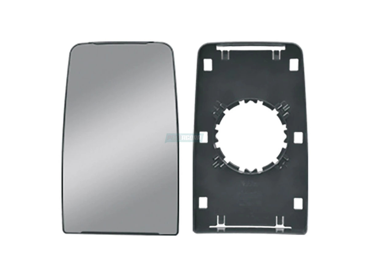VIDRO ESPELHO RETROVISOR CONVEXO SEM DESEMBACADOR VW CONSTELLATION 17250E 24250E