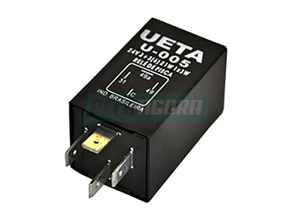 RELE PISCA UNIVERSAL MB MARCOPOLO ONIBUS TODOS ONIBUS - CAMINHOES 50MM 24 VOLTS 