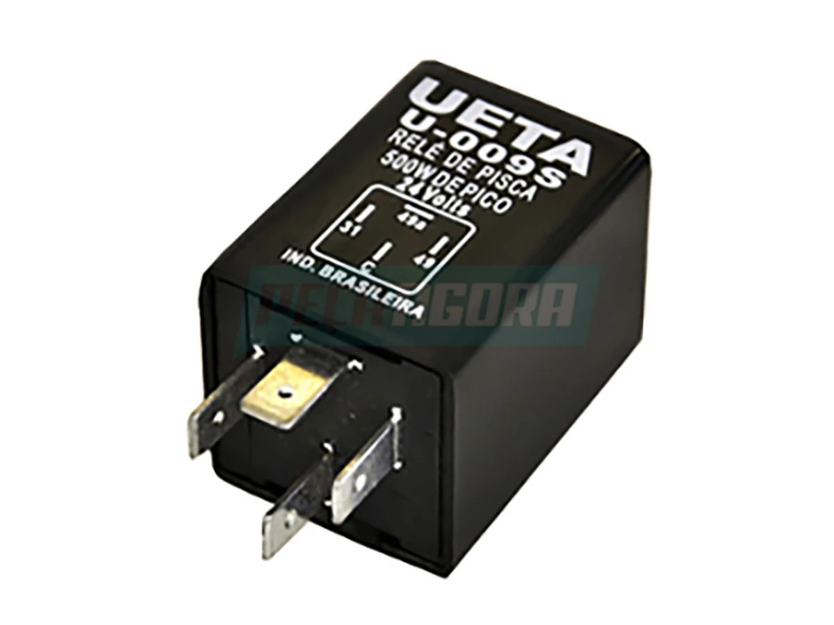 RELE PISCA ALTA POTENCIA 500W MB/PARA SCANIA/VOLVO/MARCOPOLO/VOLARE/CAIO/CAMIL/R