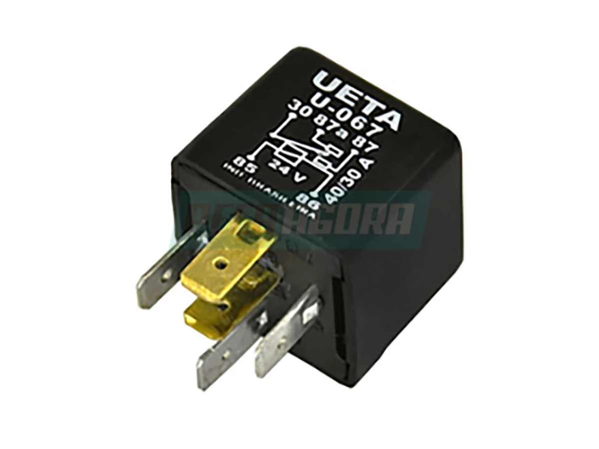 RELE AUXILIAR UNIVERSAL 24V RELE AUXILIAR MODELO UNIVERSAL 24 VOLTS 5 TERMINAIS 