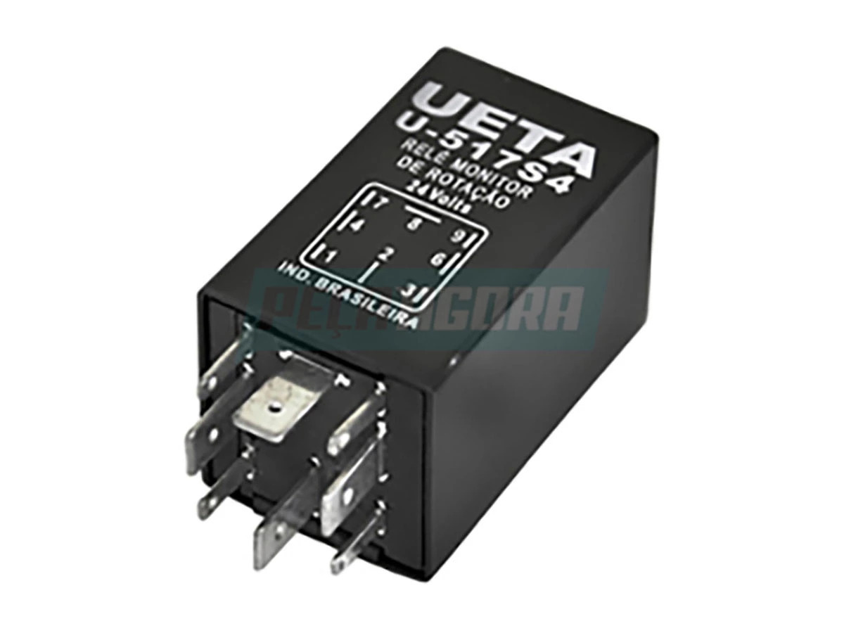 RELE MONITOR ROTACAO PARA SCANIA ONIBUS - CAMINHOES 24 VOLTS 50MM 8 TERMINAIS (1