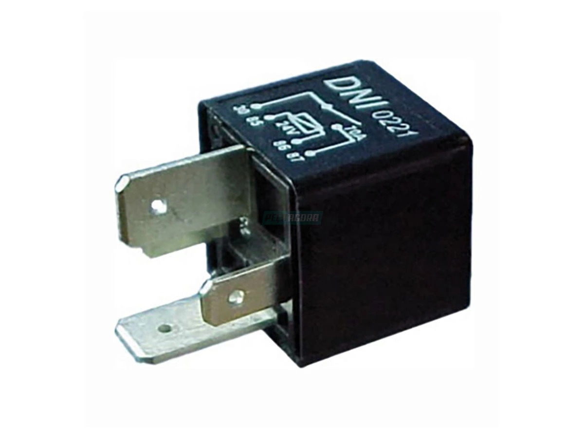 RELE AUXILIAR UNIVERSAL 70A 24V 4 TERMINAIS 2 TERMINAIS LARGOS SEM SUPORTE (2R29