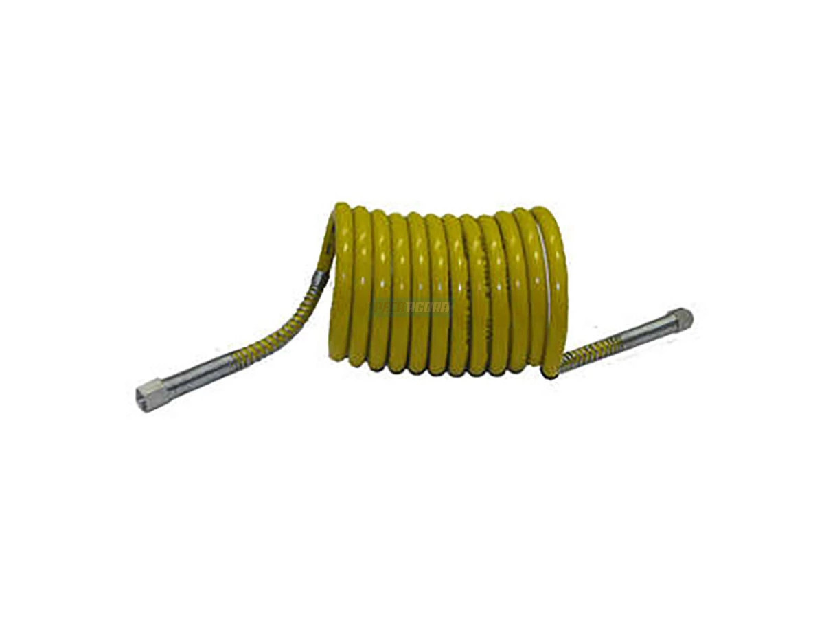 MANGUEIRA ESPIRAL COM TRAMA AMARELA 4,5MTS M16 CARRETAS EM GERAL (211000538-AAM)