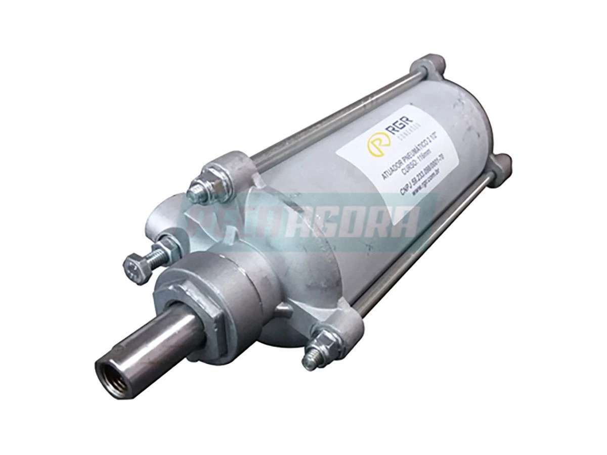 PISTAO DA PORTA ATUADOR PNEUMATICO CURSO 116MM MICRO: IBRAVA - CAIO (91310004002