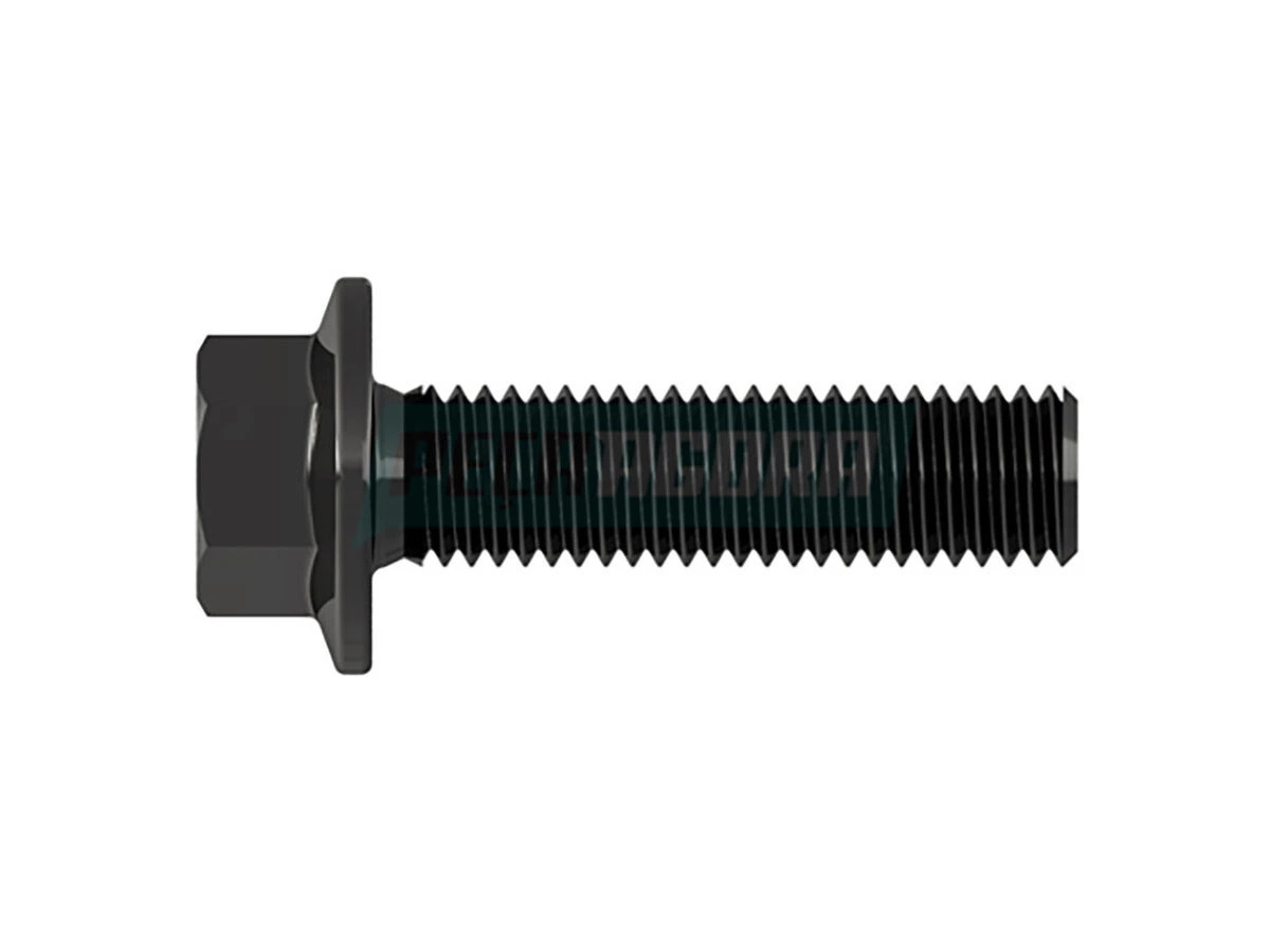 PARAFUSO SEXTAVADO FLANGEADO M10X50 DIN 6921 ROSCA INTEIRA ACO 10.9 (91010501000