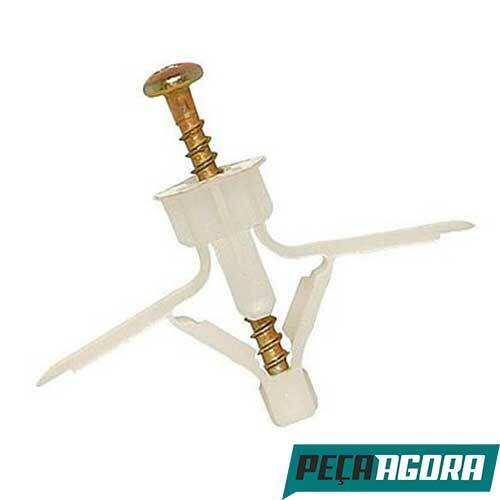 BUCHA TRIFIXI PARA GESSO COM PARAFUSO COM 25 (13490CC)