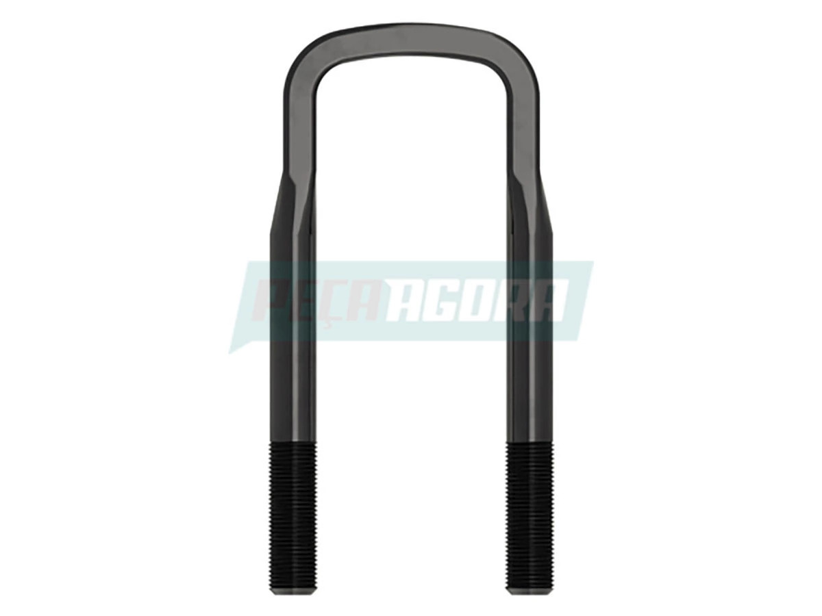 GRAMPO MOLA TRASEIRO 18X82X360DA COM PORCA MB ACO 10.9 OF 11 TON ONIBUS OF 13 TO