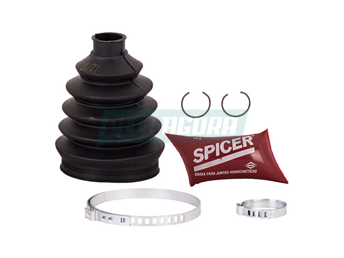 KIT COIFA HOMOCINETICA LADO RODA HONDA FIT 1.5 1.4 8V 16V 04 A 08  (2-13-1549G)