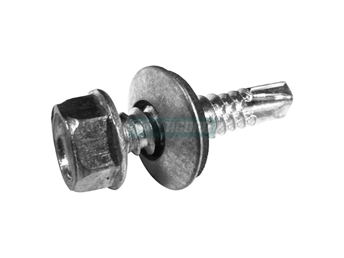 PARAFUSO 6,3X38 AGRALE ONIBUS ARRUELA E VEDACAO DE BORRACHA (004534)