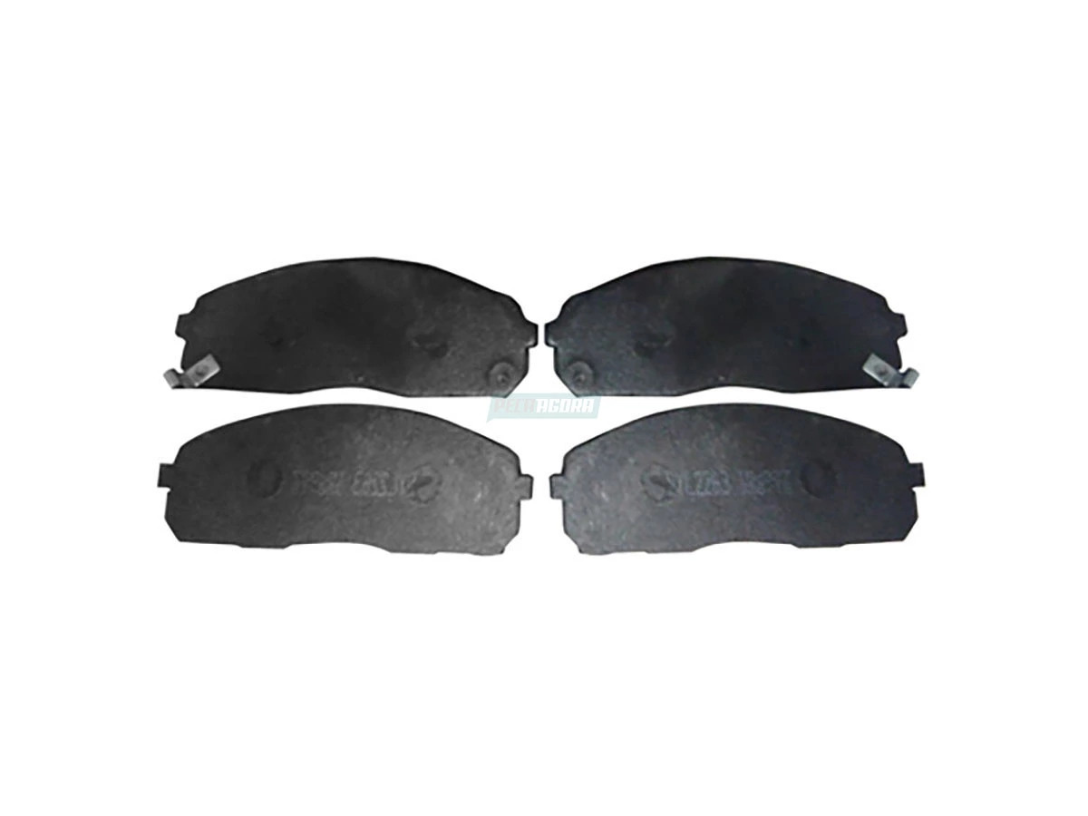 PASTILHA FREIO DIANTEIRO HYUNDAI UTILITARIO HR 2.5 ANO 2006/... (581014FA00.)