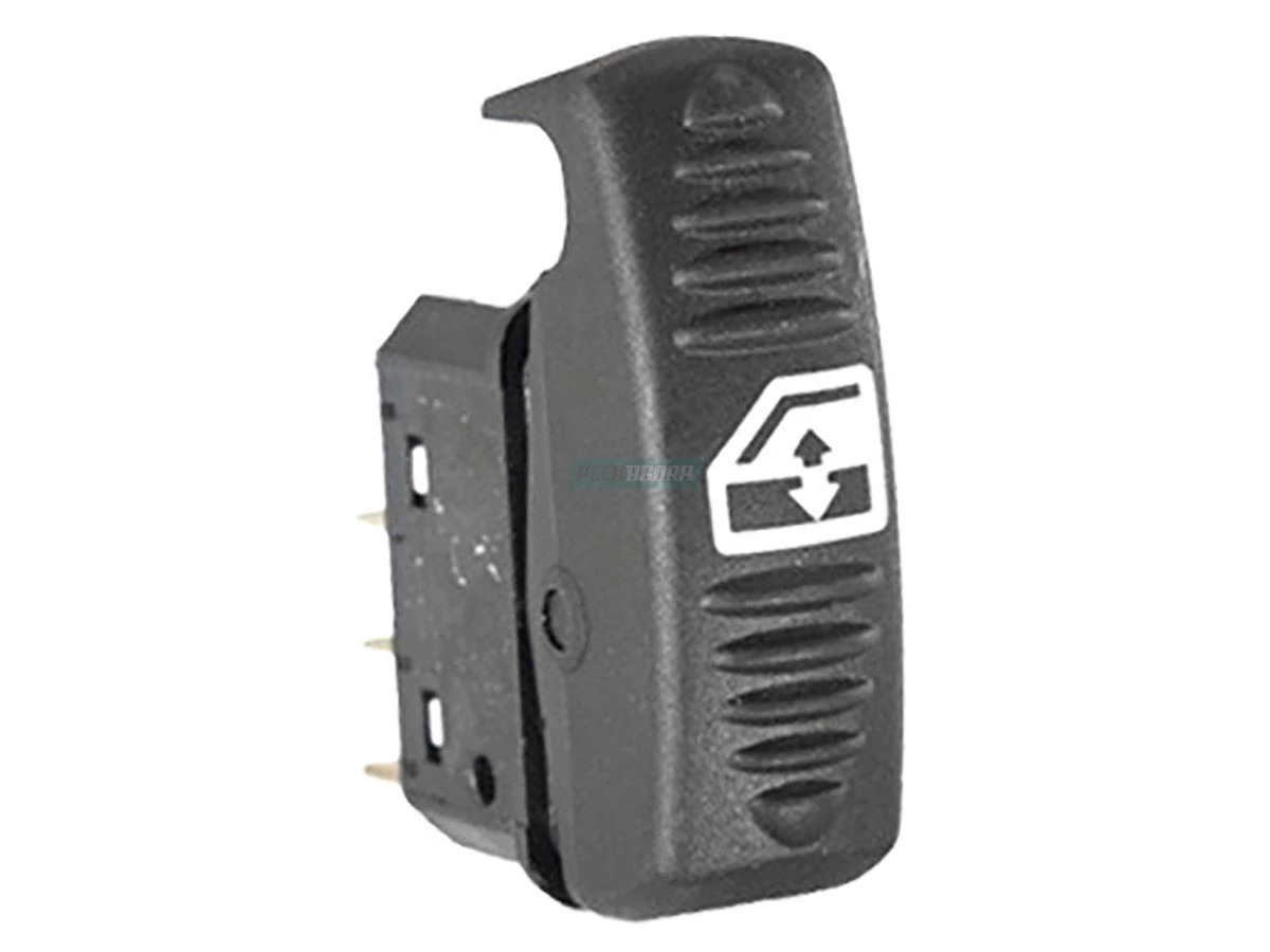 INTERRUPTOR ACIONAMENTO VIDRO PORTA PARA SCANIA SERIE 4 P124 / R124 / T124 TODOS