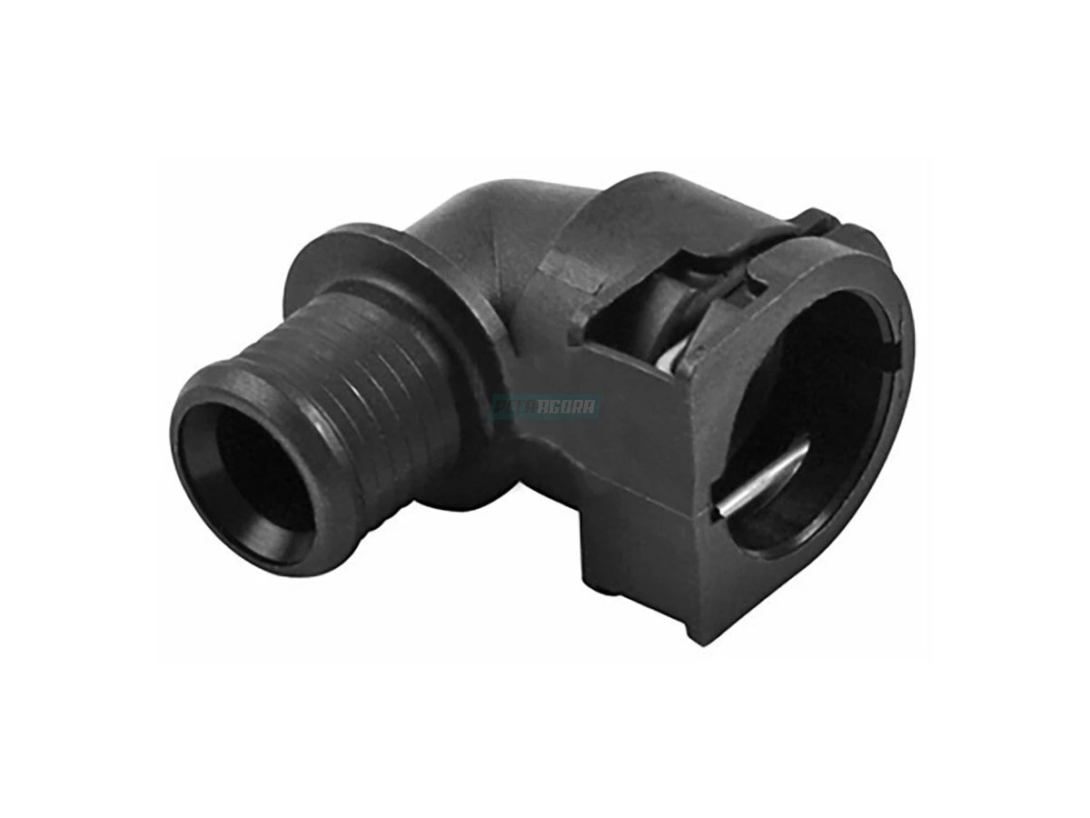 CONEXAO COTOVELO 90 GRAUS COMPRESSOR PARA SCANIA P G R T-SERIES DC 9 PDE HPI , D