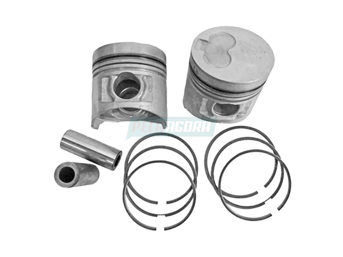 JOGO PISTAO MOTOR STD HYUNDAI HR EURO 3 PARA 4 CIL HYUNDAI 2.5L 8V D4BH EURO 3 K