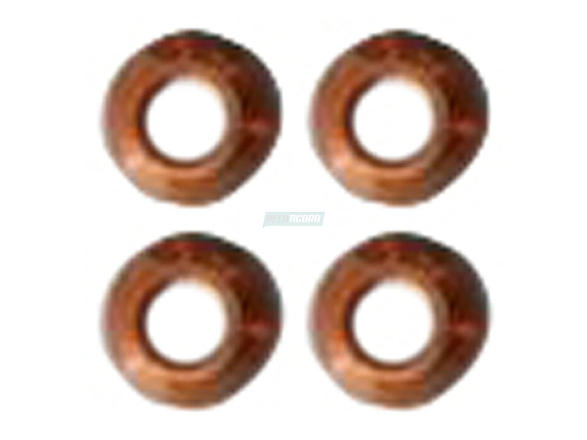 JOGO ARRUELAS COBRE BICO INJETOR MB MOTOR OM611 SPRINTER 311/313 ...2012 JOGO CO