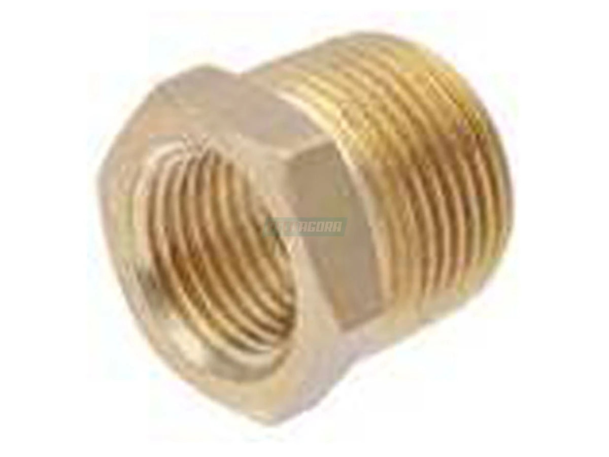 REDUTORA MACHO FEMEA 1/2NPT X M16 X 1,5 CARRETA INSTALACAO FREIO EM GERAL (CAM13