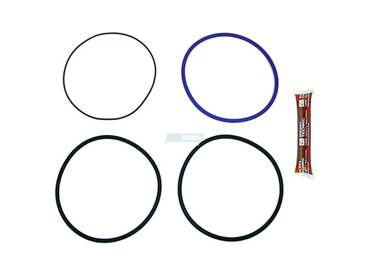 JOGO ANEIS VEDACAO CAMISA CILINDRO VOLVO D12 D13 VOLVO FH 12 FM 12 D12A D12C D12