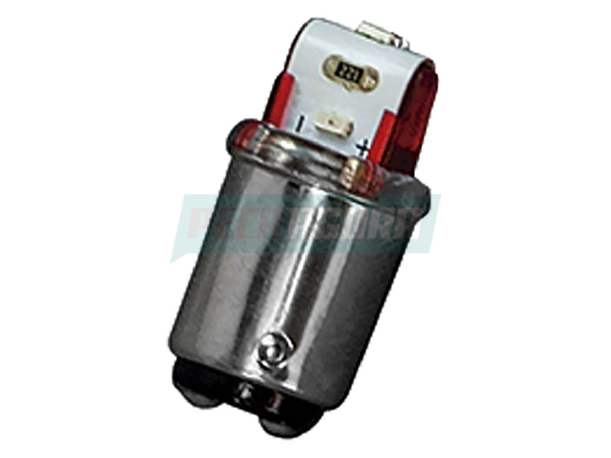 LAMPADA LED 1034 VERMELHO 24V 21W UNIVERSAL 3 LEDS (U1153)