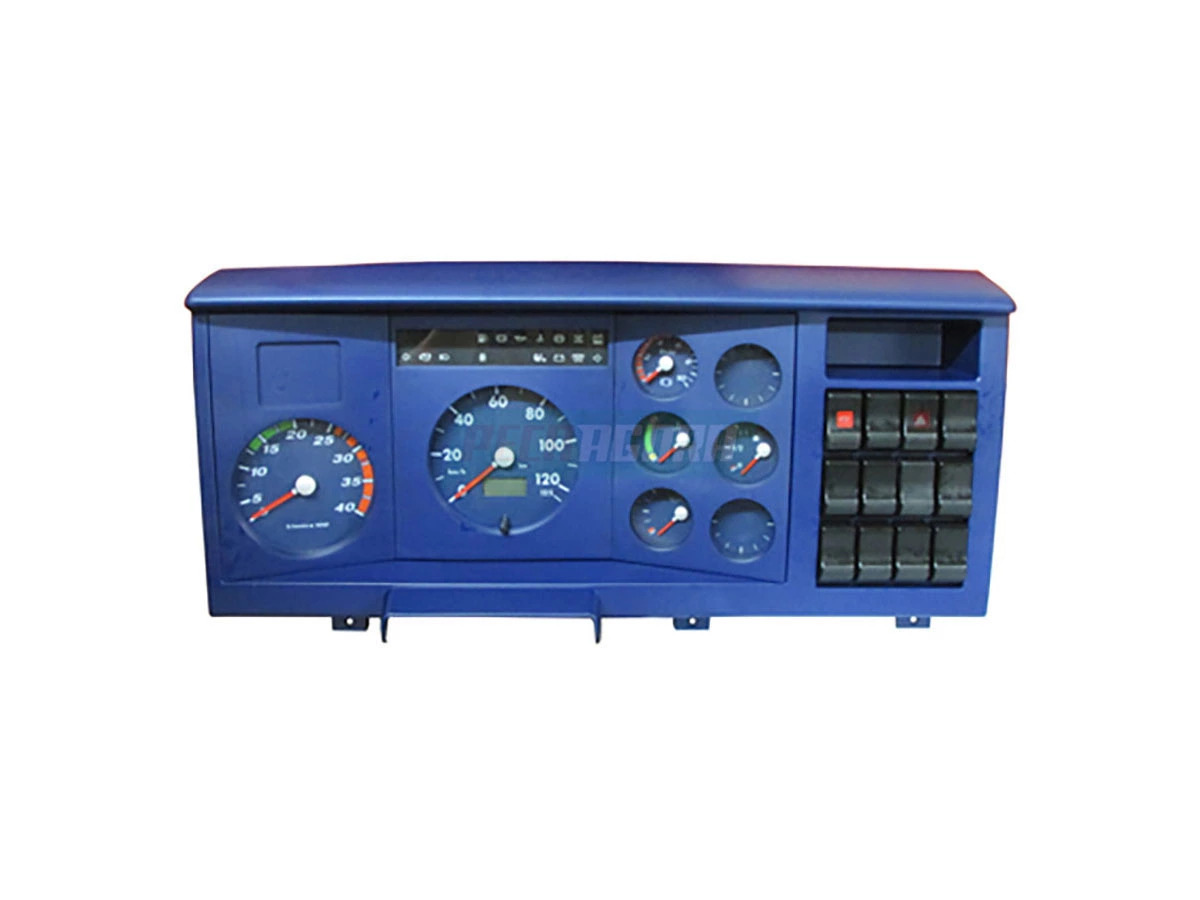 PAINEL INSTRUMENTO AZUL 12V COMPLETO RECON VW ONIBUS CAMINHOES 8120OD 9150OD 815